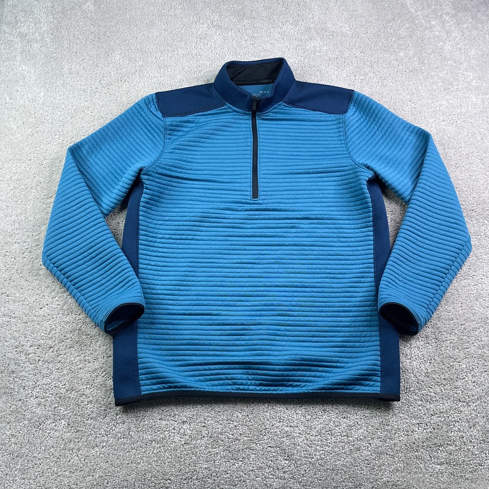 Under Armour‎ Jacket Mens Medium Blue Golf Storm Airlight Half Zip Pullover